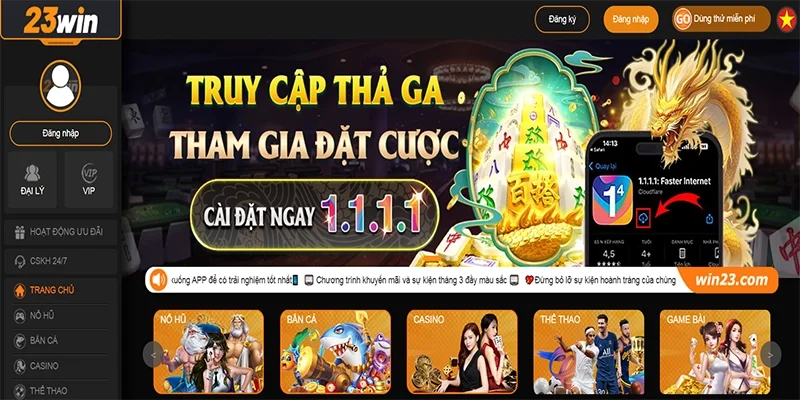 Nhà cái 23win là gì?